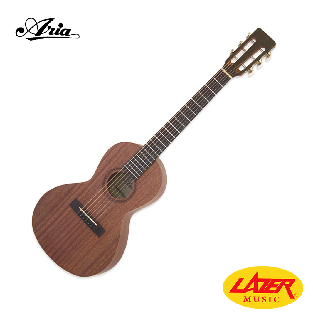 Aria ASA 18H Mini Parlour Body Travel Guitar