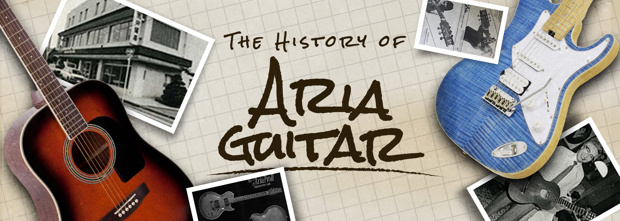 History of Aria Guitars