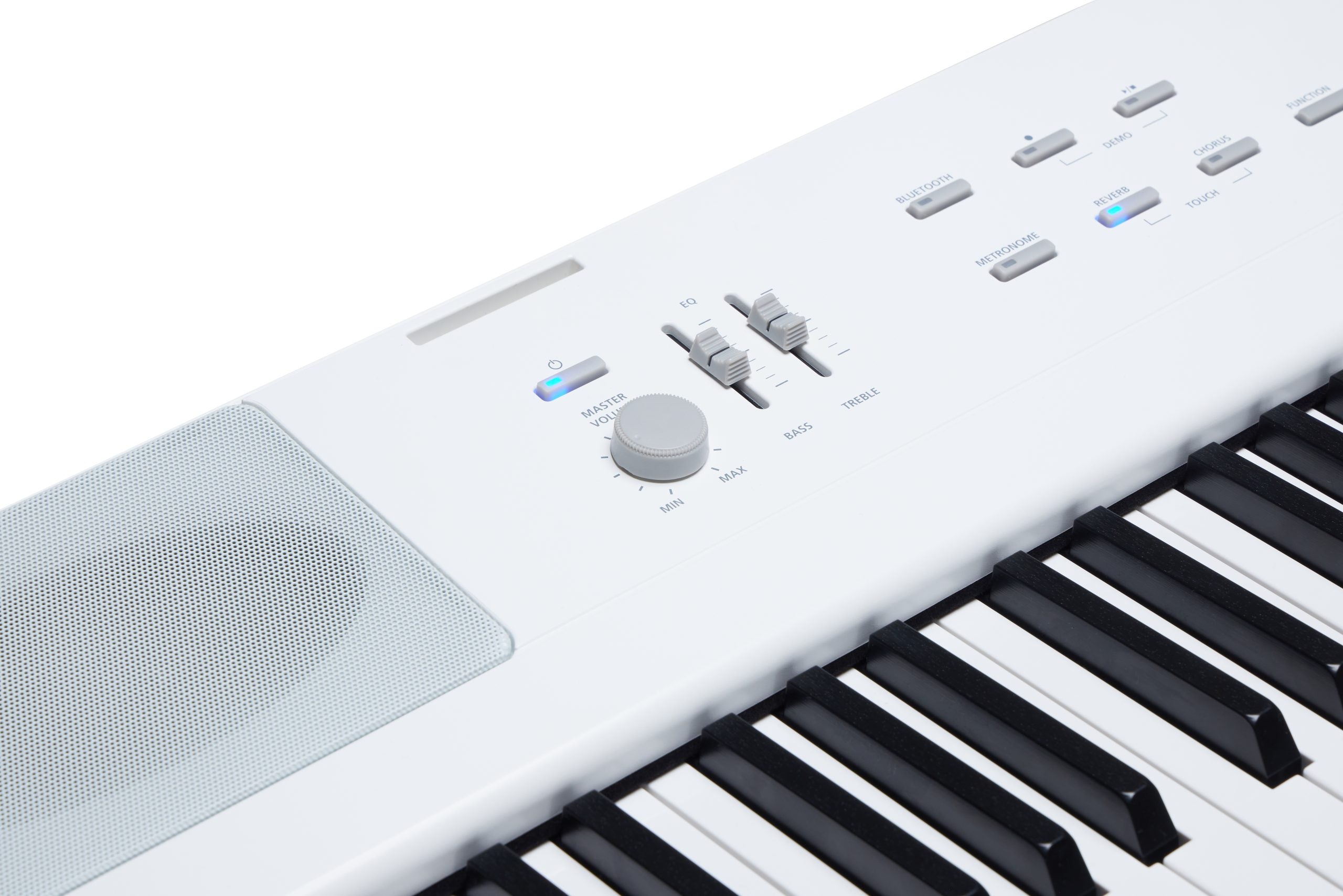 KURZWEIL KaE1 Portable Digital Piano 88 Keys w/ Lyric Stand and Sustain Pedal, White [KA E1 WH]