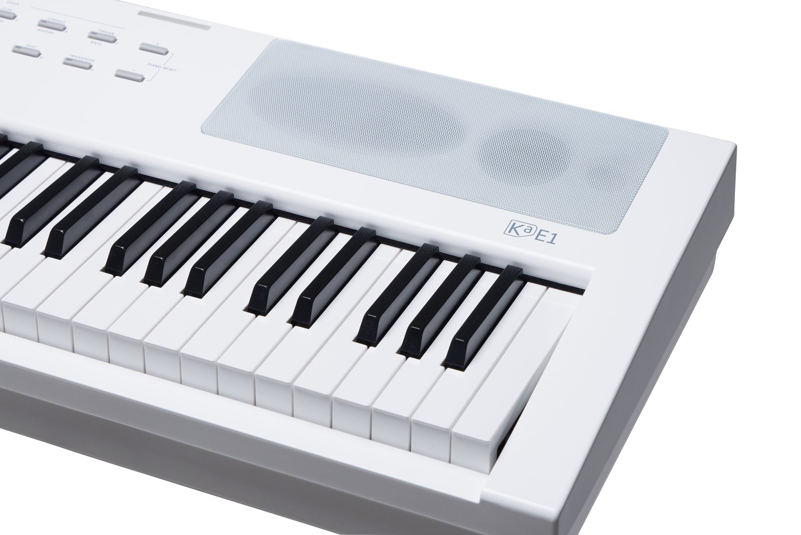 KURZWEIL KaE1 Portable Digital Piano 88 Keys w/ Lyric Stand and Sustain Pedal, White [KA E1 WH]