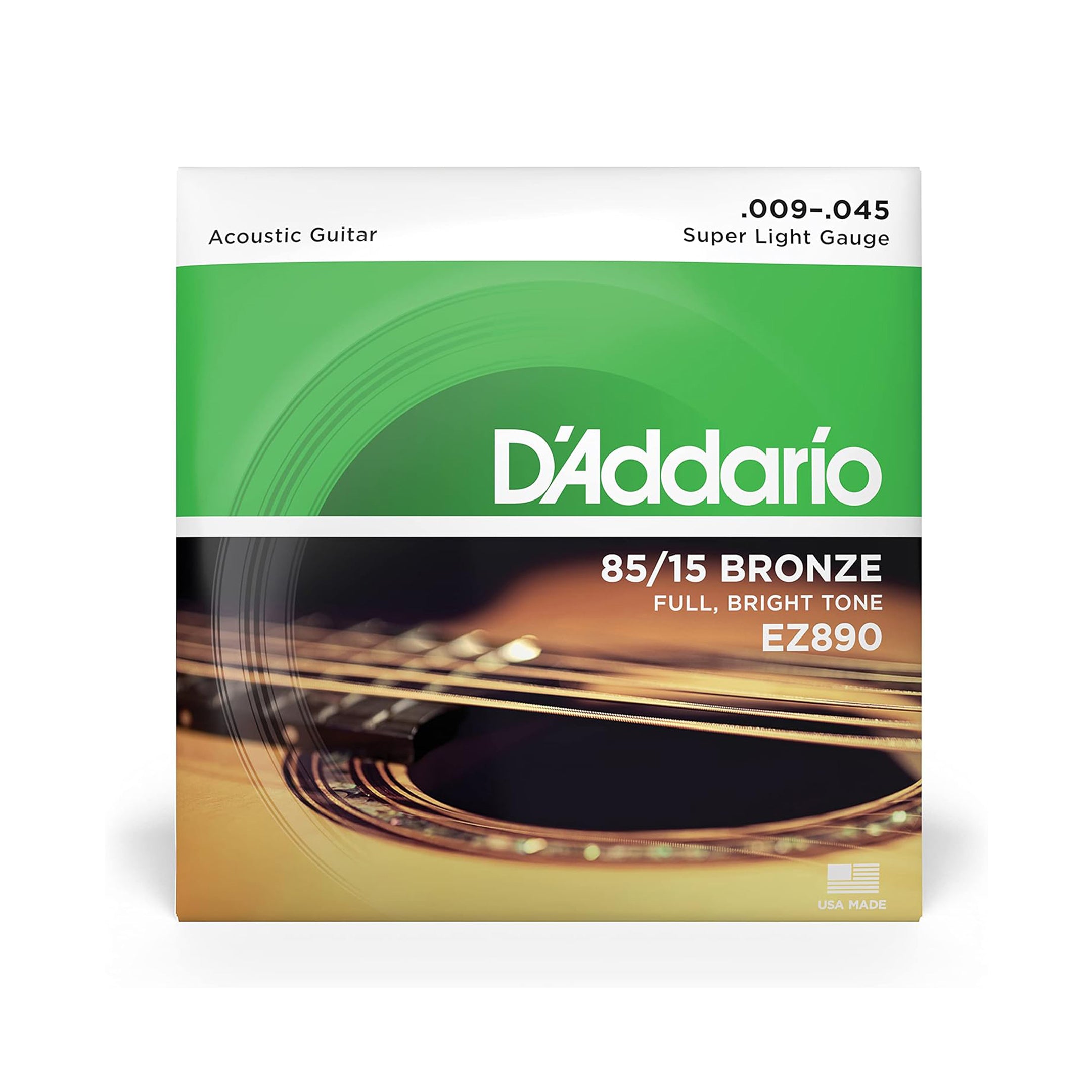 D'Addario EZ890 Bronze Acoustic Guitar Strings