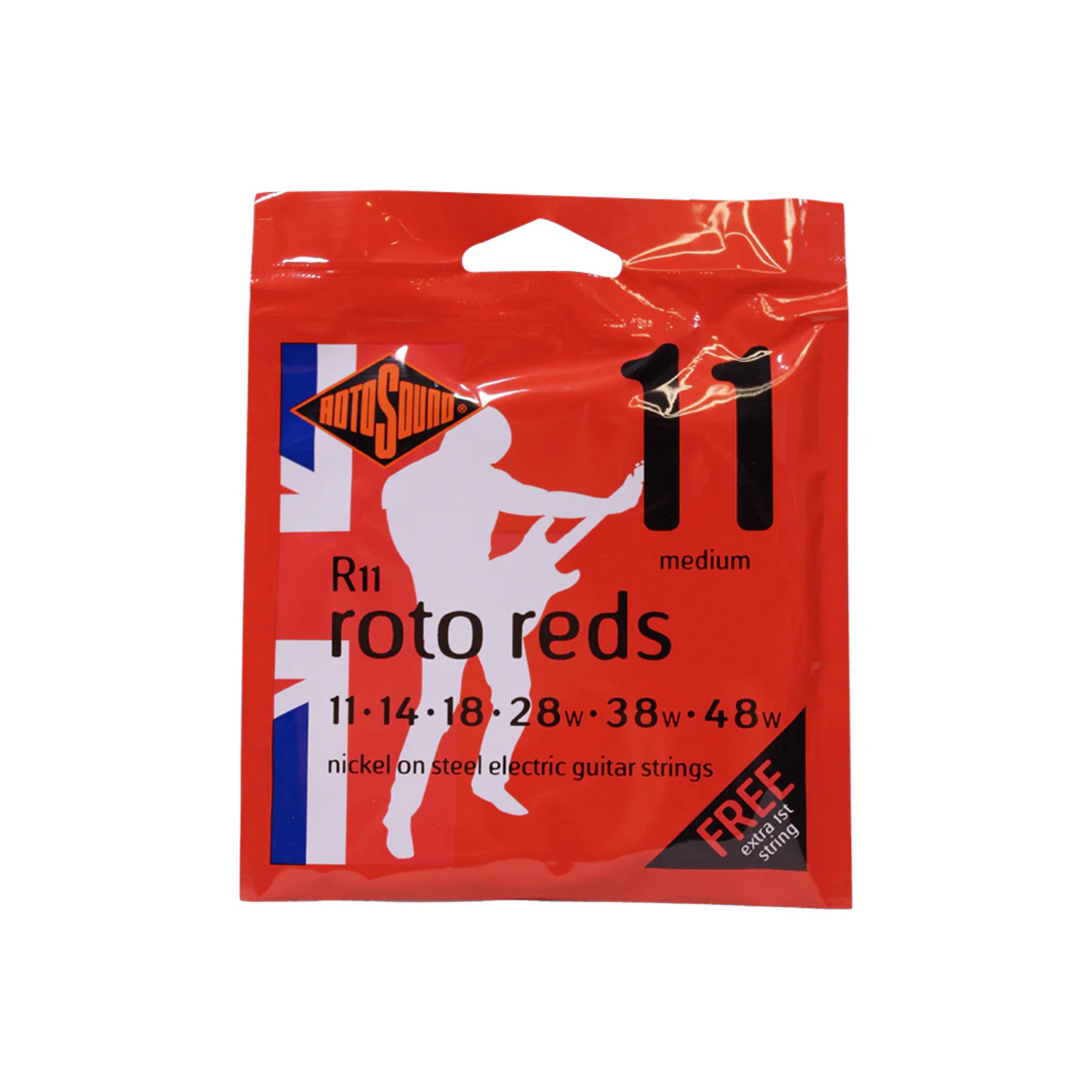 Rotosound Roto Reds & Whites Steel Electric Guitar Strings
