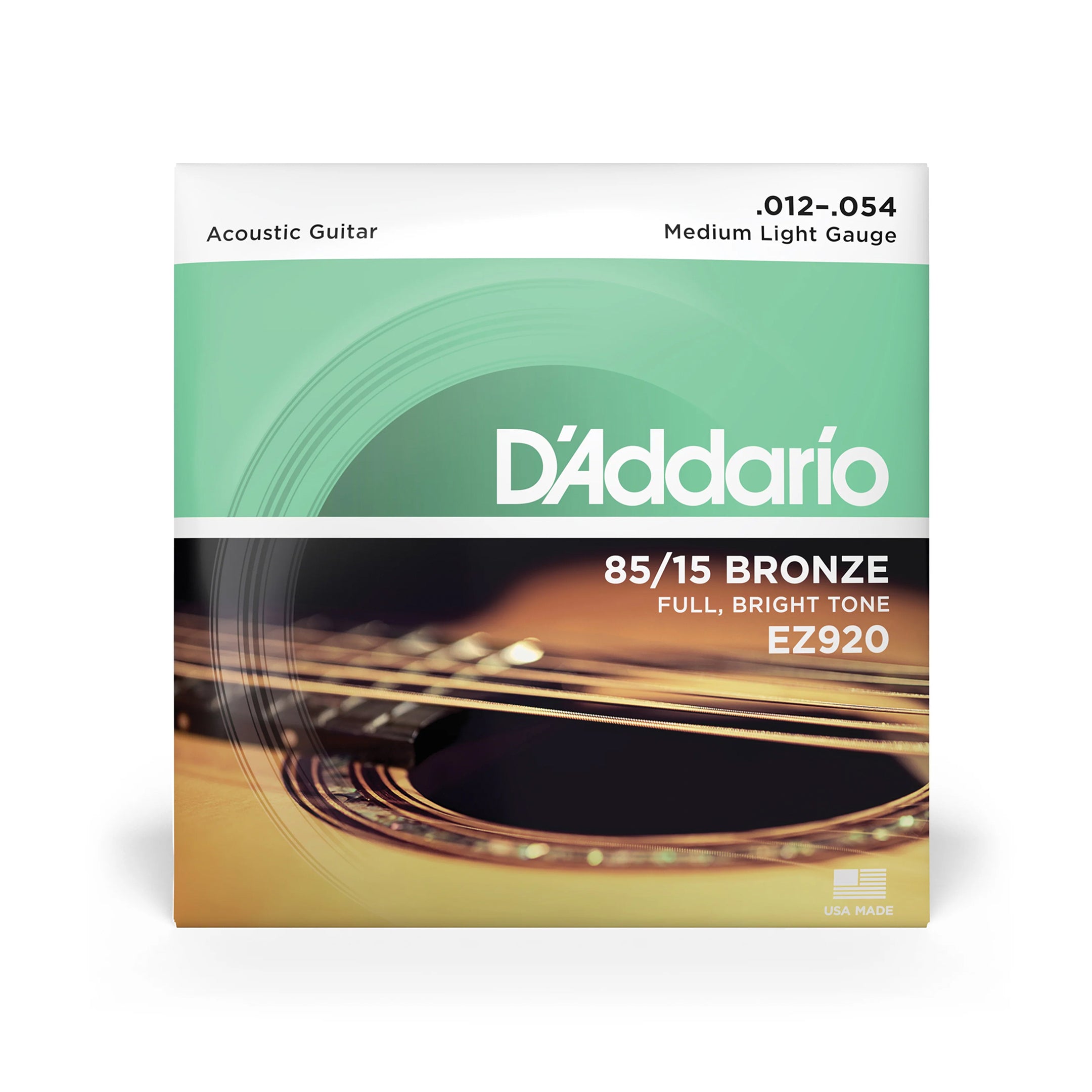 Auditory String D'Addario EZ920 Bronze Acoustic Guitar Strings