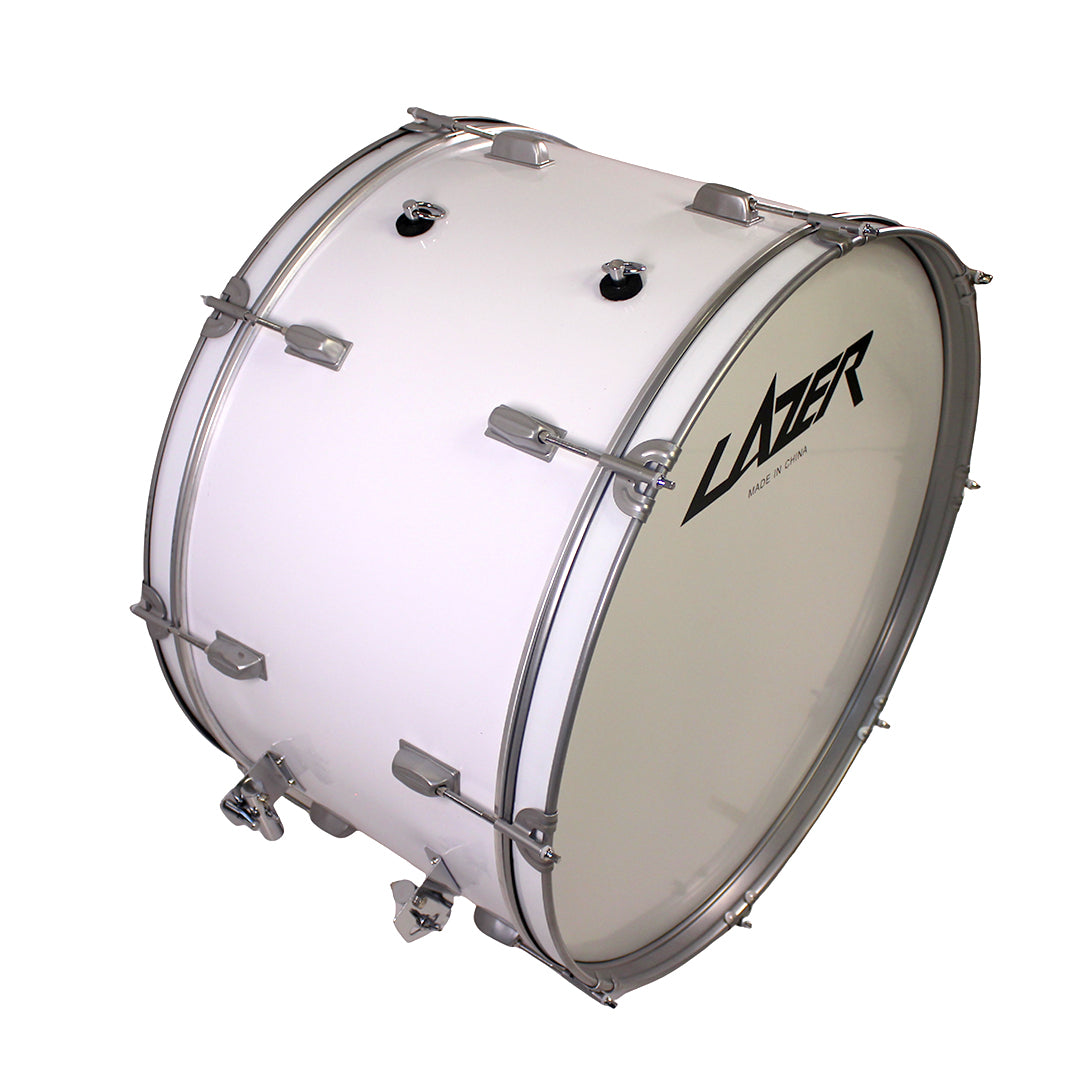 Lazer Bass Drum 24" with Harness (Blue) [BD24-HLC-BL]