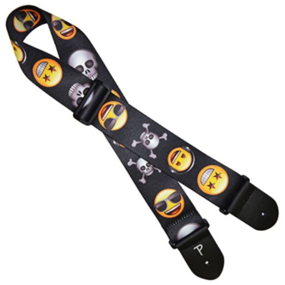 Perri's Leathers LPCPE Emoji Guitar Strap