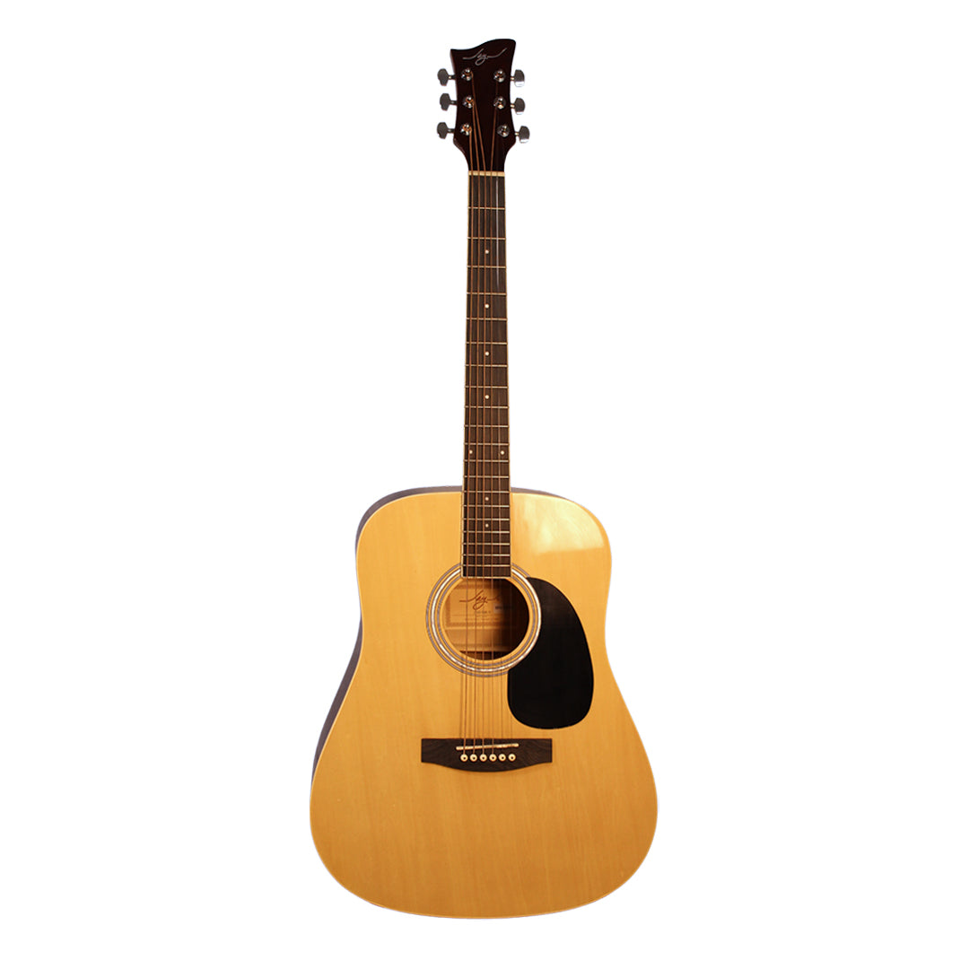 Jay Turser Acoustic Guitar Package w/ Tuner, Strap, Picks and Bag [JJ45-PAK]