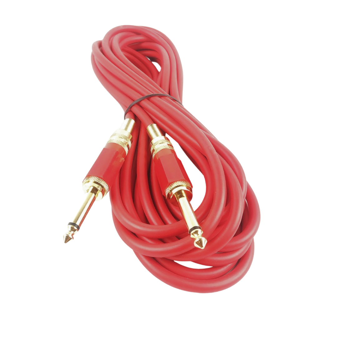 Lazer Music LG-29C Guitar Cable (Red 20 ft.)