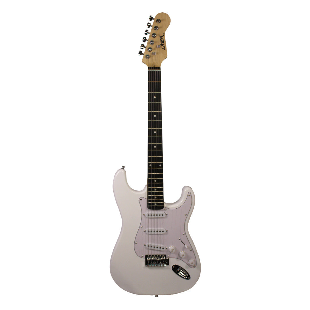 Lazer SST-01B Double Cut-Away Paulownia Body Electric Guitar with Bag