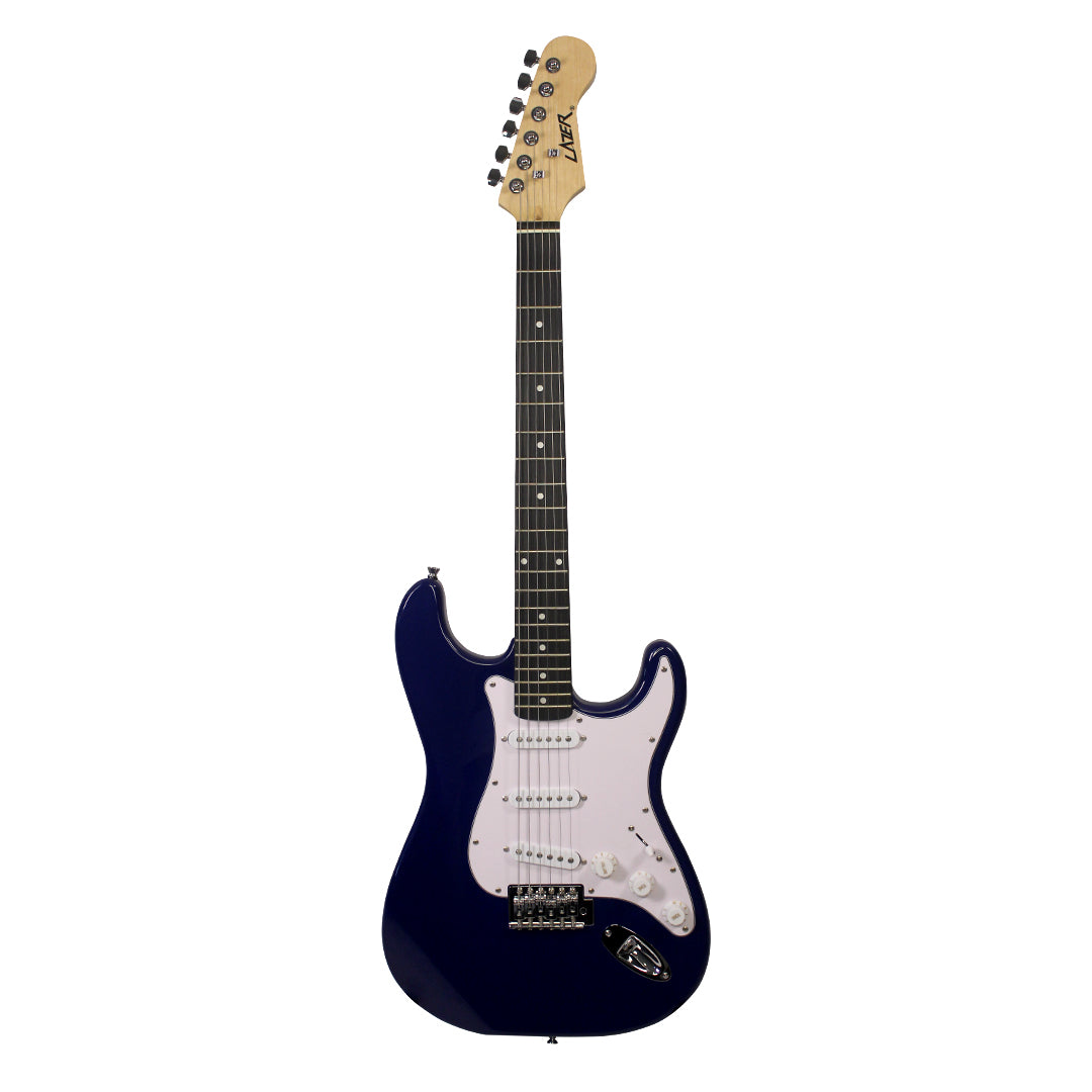 Lazer SST-01B Double Cut-Away Paulownia Body Electric Guitar with Bag