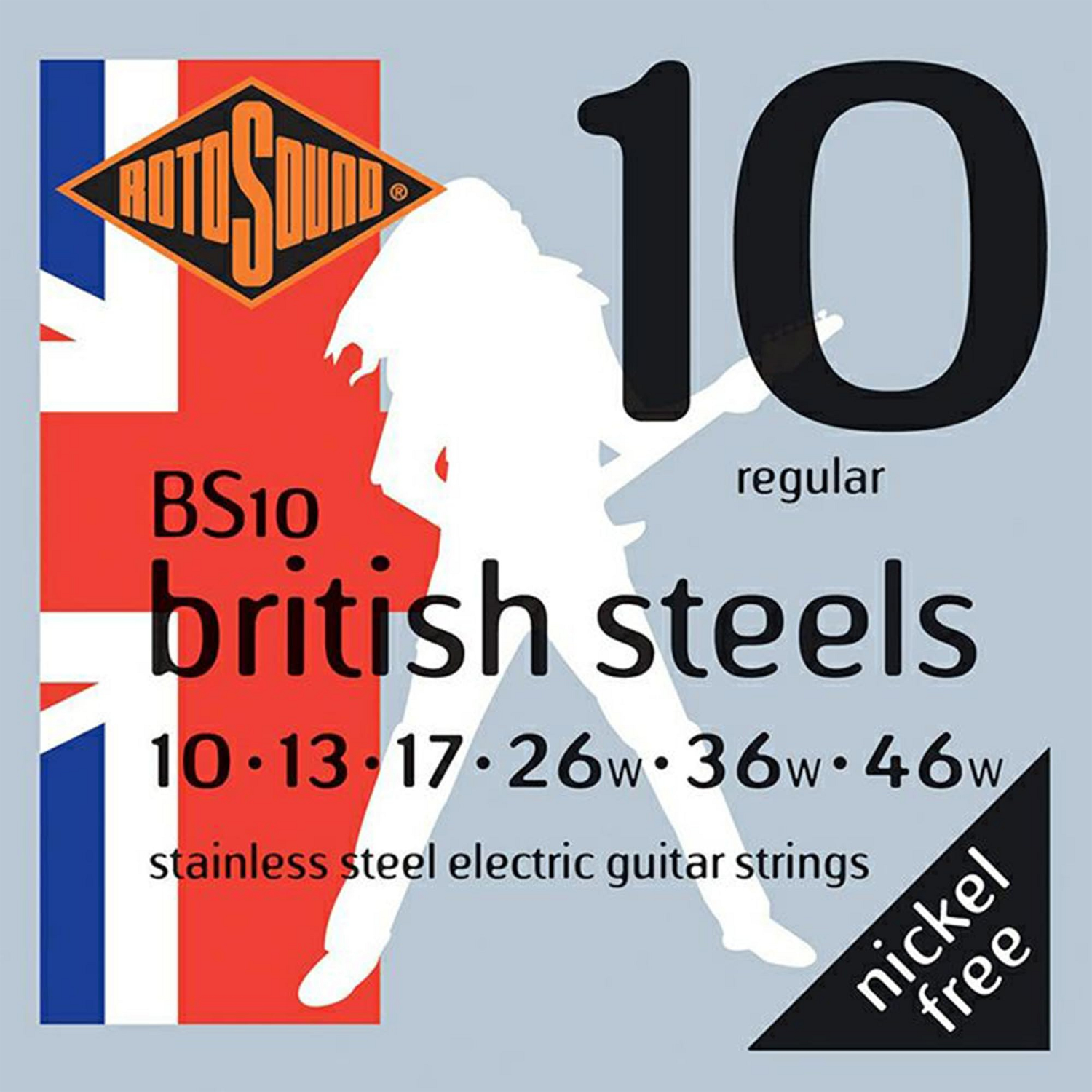Rotosound British Steels Electric Guitar Strings