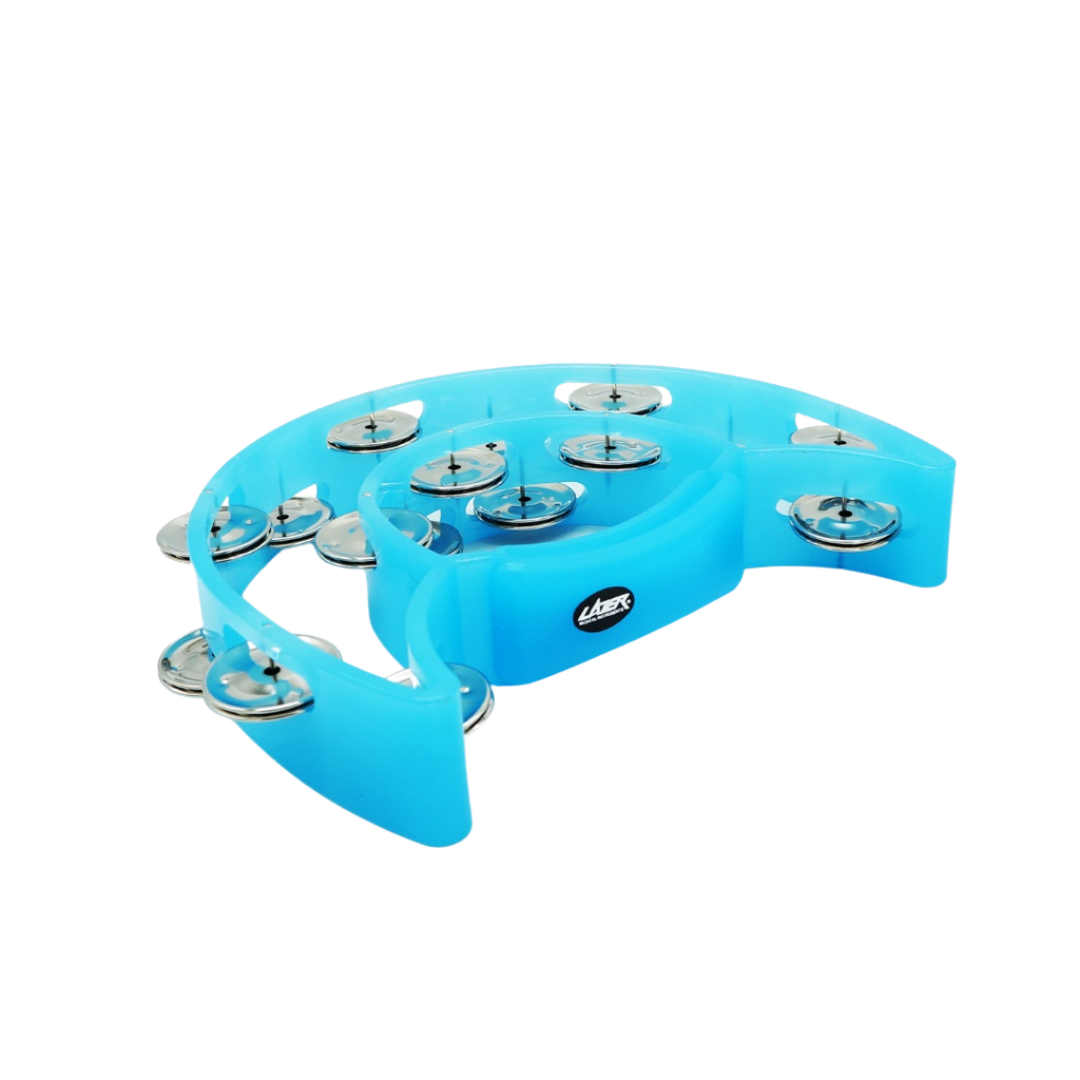 Lazer PC9-59A-2 Tambourine (Neon Blue)