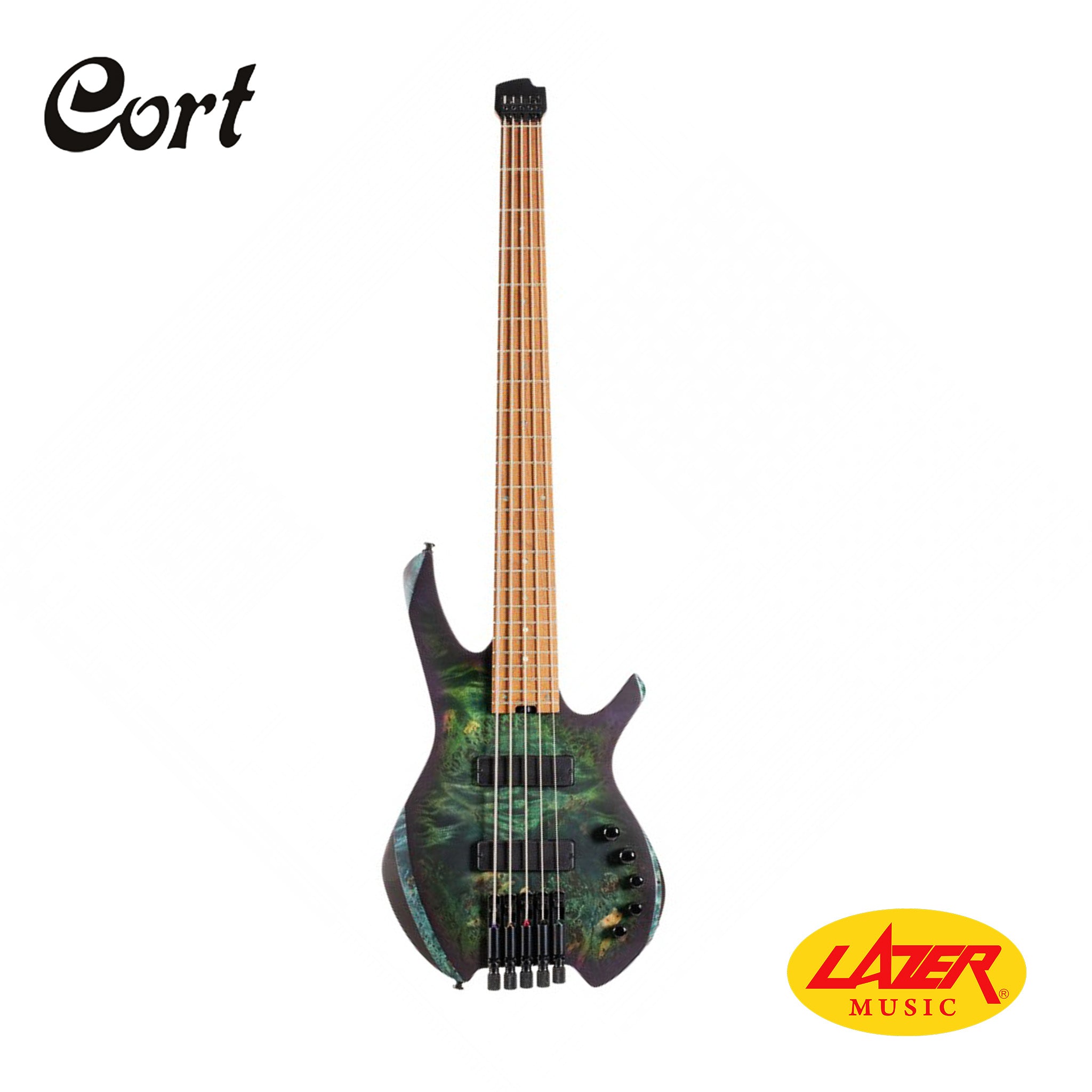 Cort SPACE 5 Artisan Bolton Bartolini 5String Electric Bass Guitar