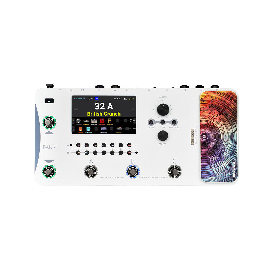 MOOER GE1000Li Battery-Powered Guitar Multi-Effects Pedal [ GE1000 Li]