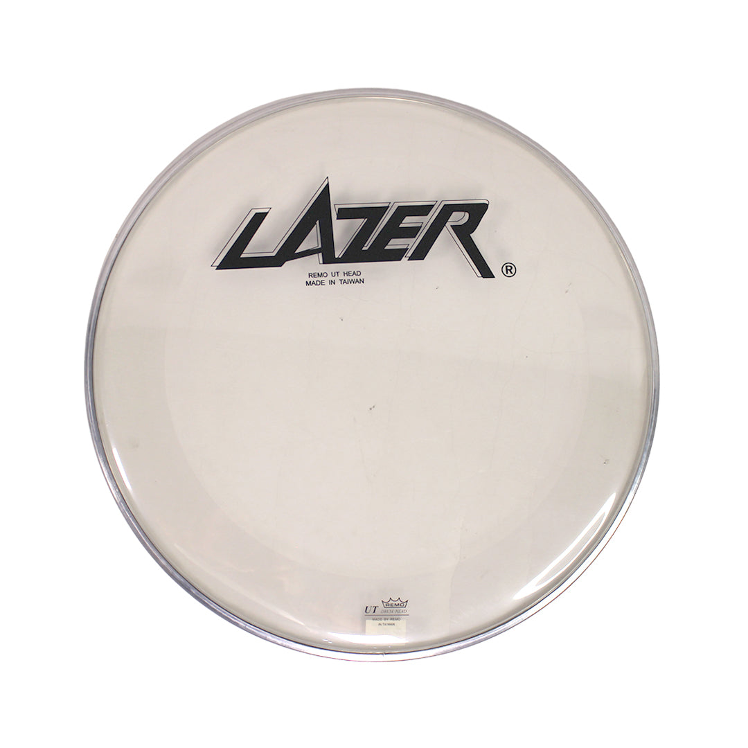 Lazer PE-100C-18 18-Inch Power Stroke Pro Bass Drumhead (Clear)