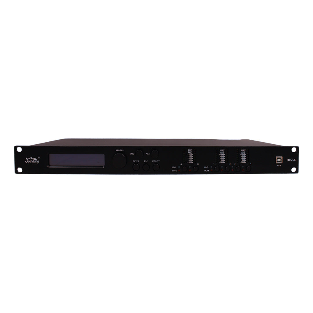 Soundking DP24 Digital Speaker Processor (2-In/4-Out)