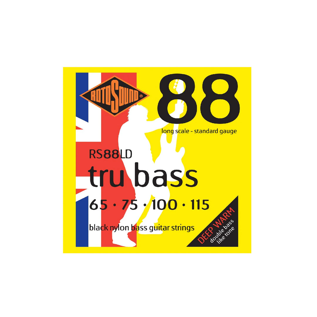 Rotosound Tru Bass 88 Nylon Tapewound Standard Bass Guitar Strings