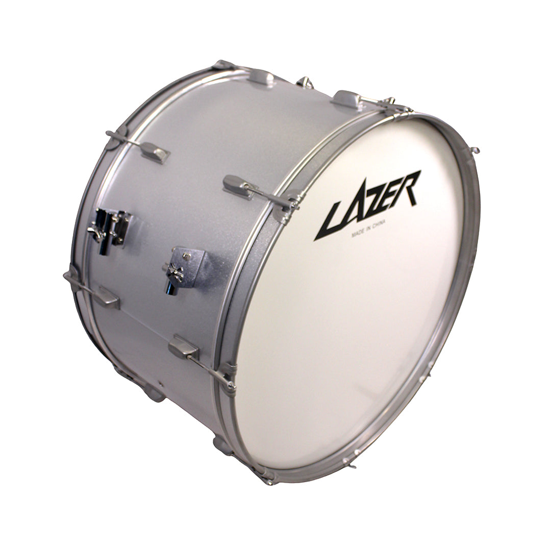 Lazer Bass Drum 24" with Harness (Blue) [BD24-HLC-BL]