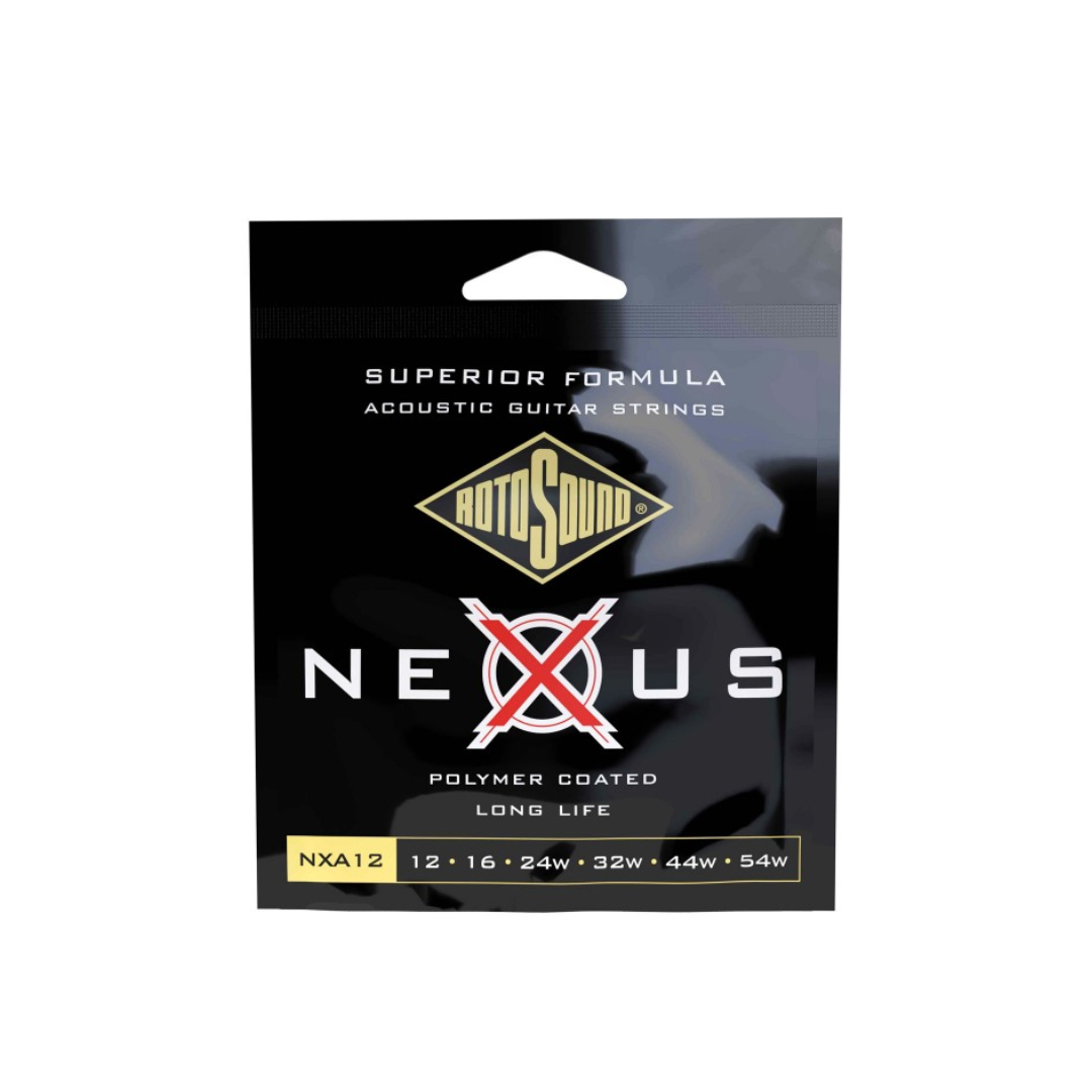 Rotosound Nexus Acoustic Coated Medium Guitar Strings