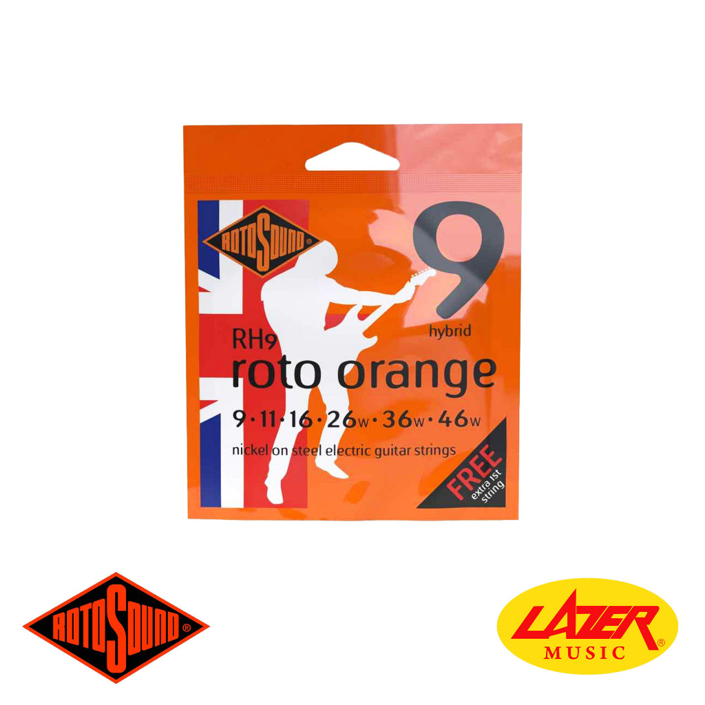 Rotosound Roto Orange Electric Guitar Strings