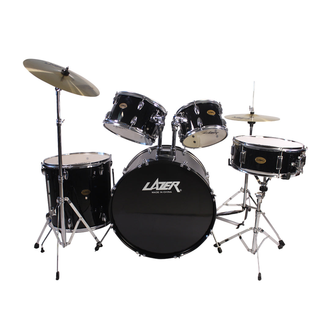 LAZER TCD-24 Drumset with Cymbals and Throne