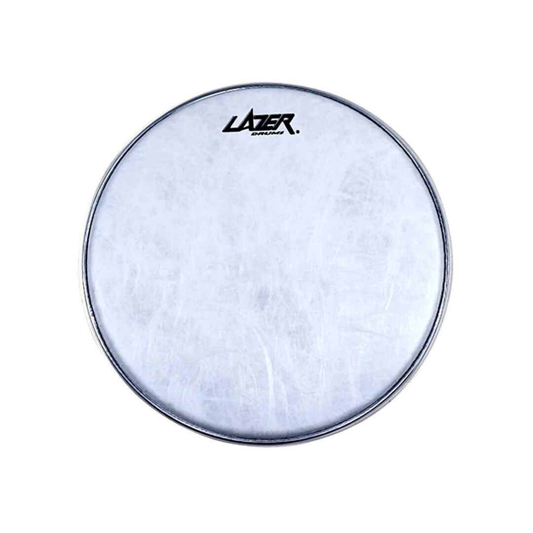 Lazer Music 13" Single Ply 0.19mm White Fiber Drumhead
