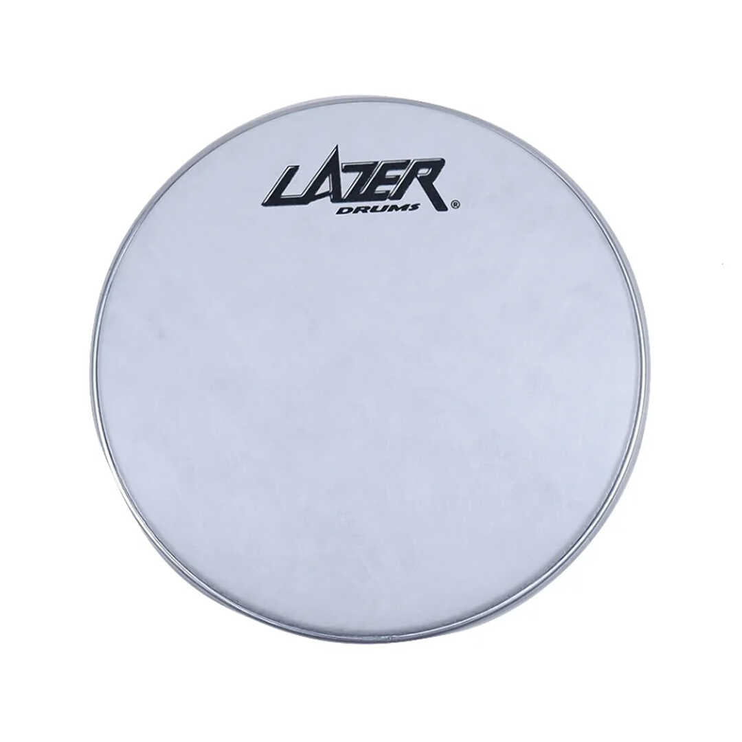Lazer Music 22" Single Ply 0.19mm White Fiber Drumhead