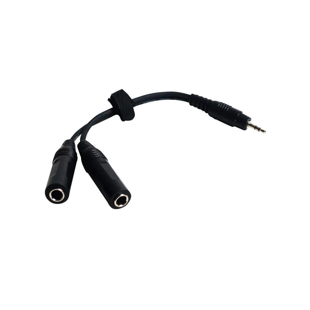 Soundking BJJ423 Stereo 2.5mm AUX to 2 Female TS Y-Cable