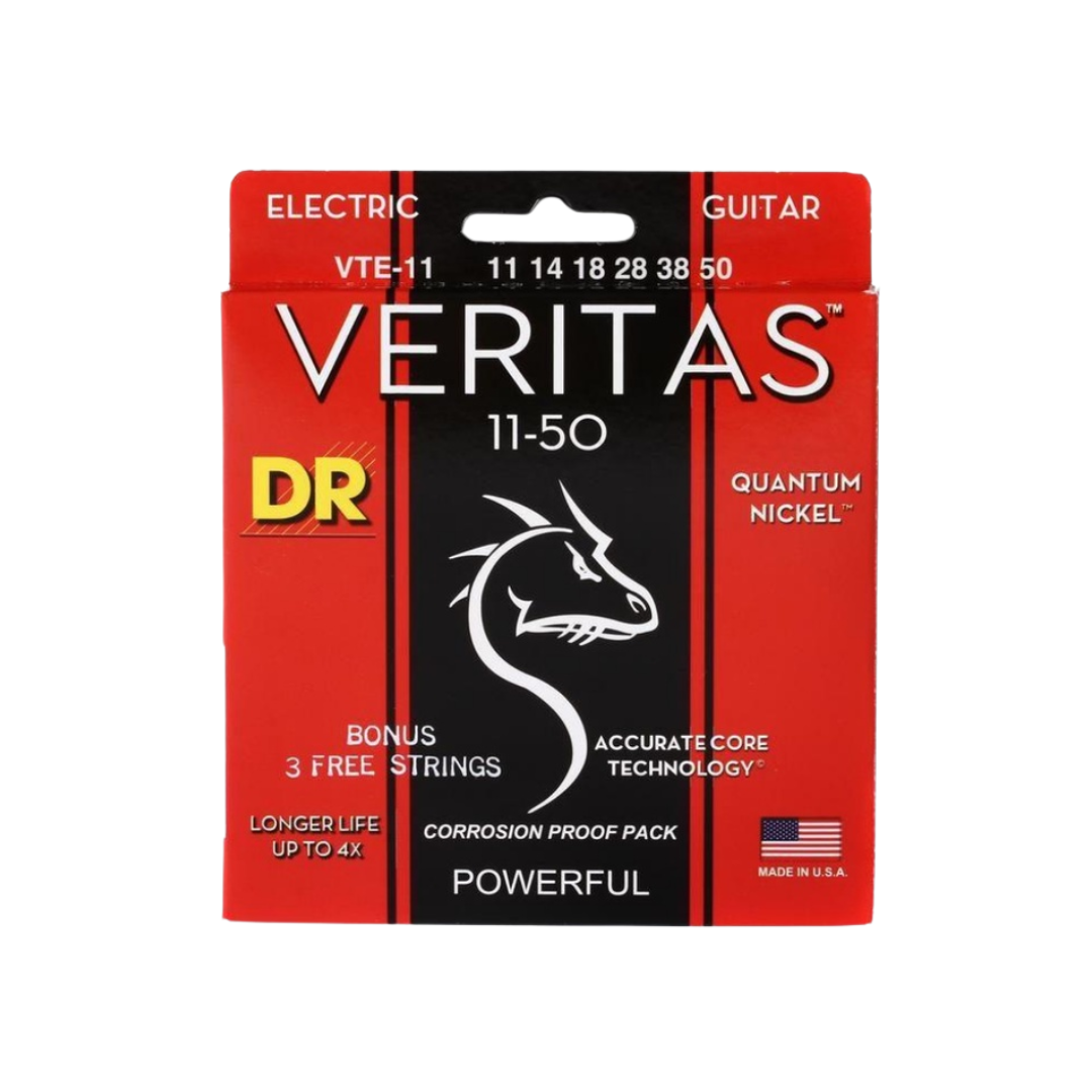 DR VTE-1150 Veritas 11-50 Electric Guitar Strings