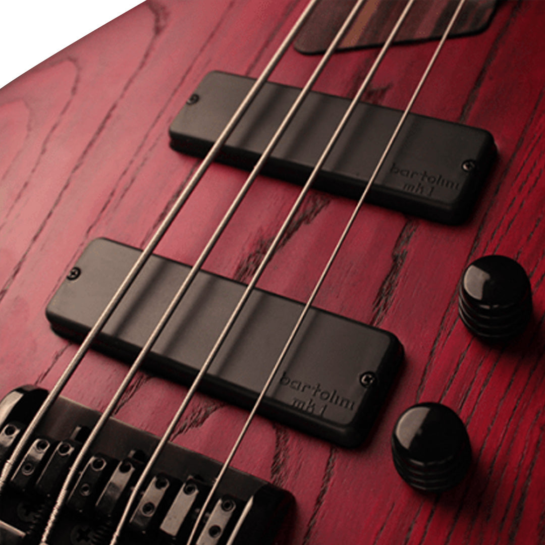 Cort B4 Plus AS RM Bass Guitar RED