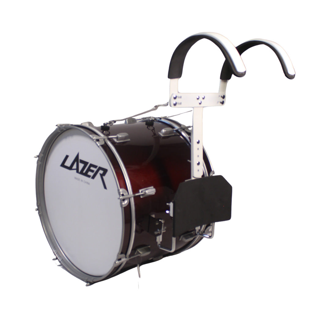 Lazer Bass Drum 24" with Harness (Blue) [BD24-HLC-BL]