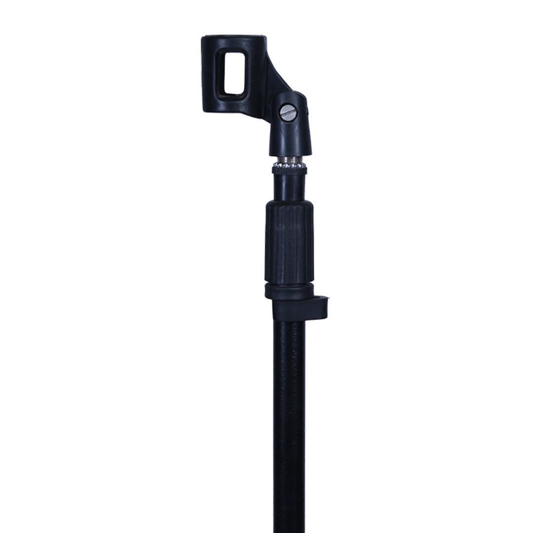 Lazer Straight Microphone Stand with Round Base (Clearance)