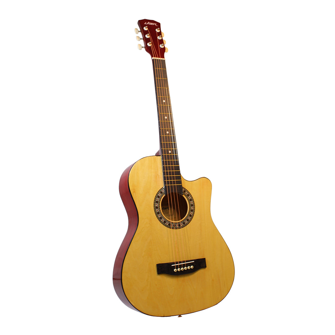 Lazer LGK-38C 38-Inch Cutaway Acoustic Guitar
