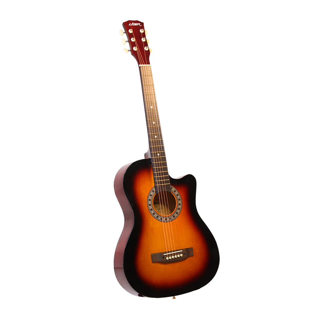 Lazer LGK-38C 38-Inch Cutaway Acoustic Guitar