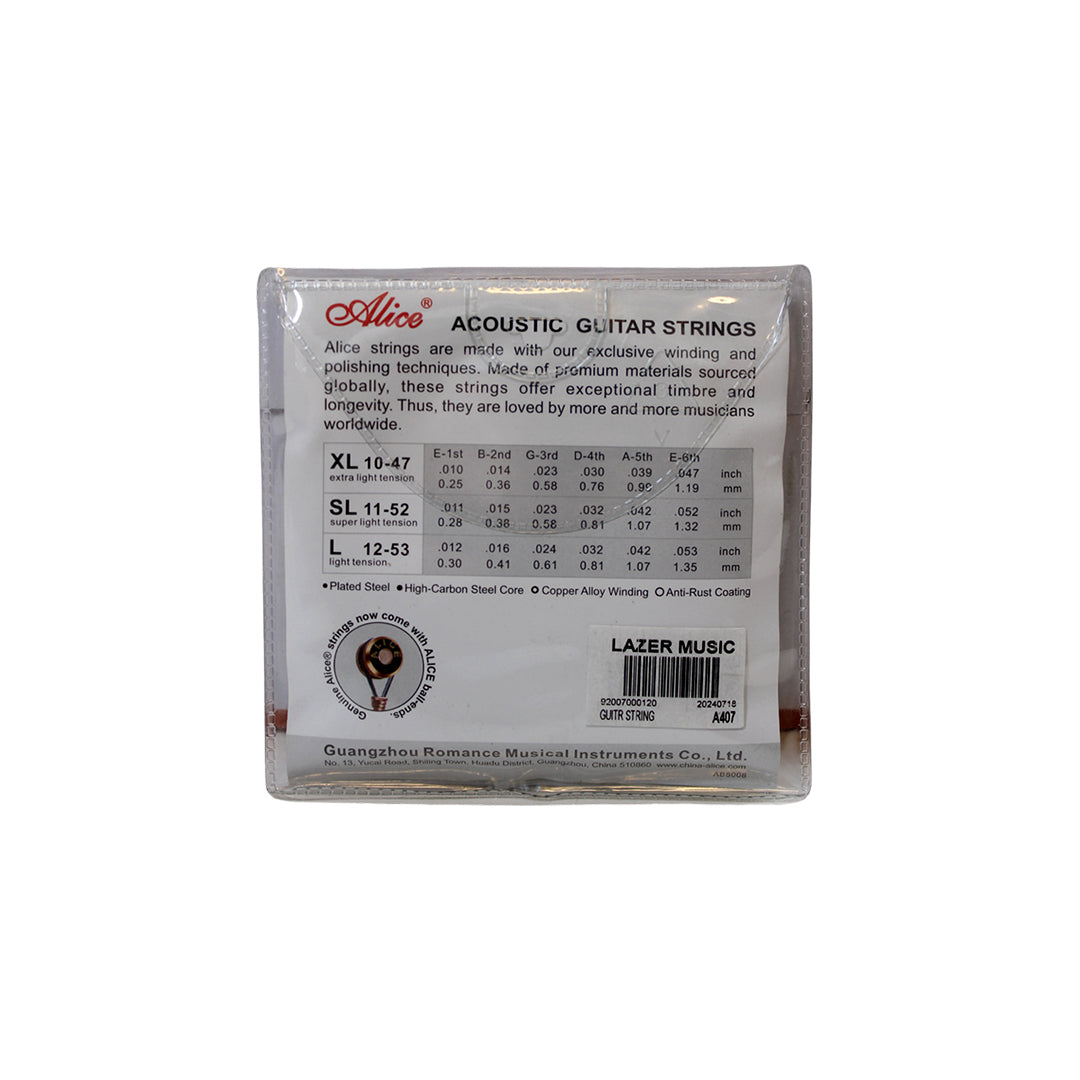 Alice A407 Acoustic Guitar Strings