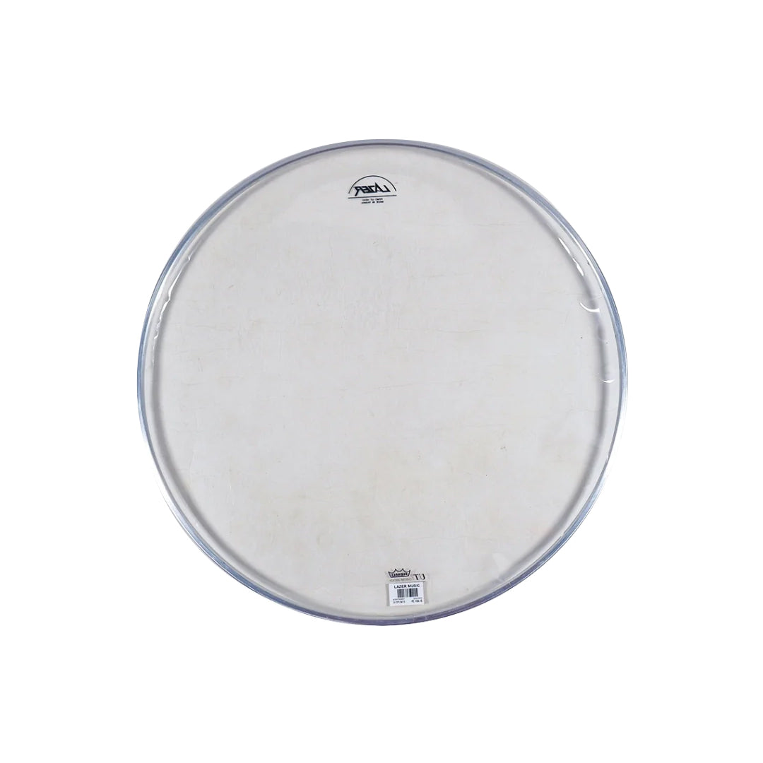 Lazer Music 18" Single Ply 0.2mm Clear Remo Diplomat Drumhead