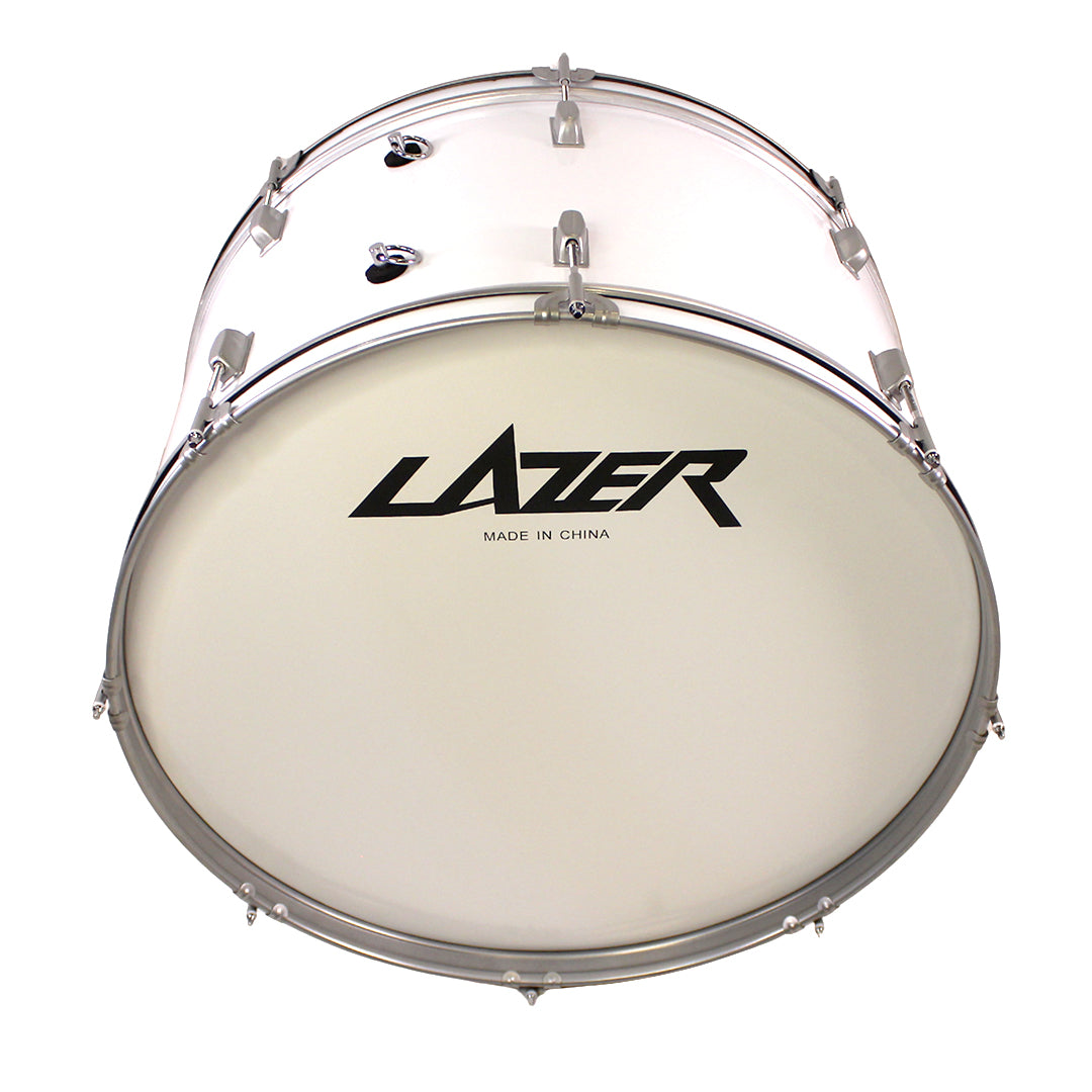 Lazer Bass Drum 24" with Harness (Blue) [BD24-HLC-BL]