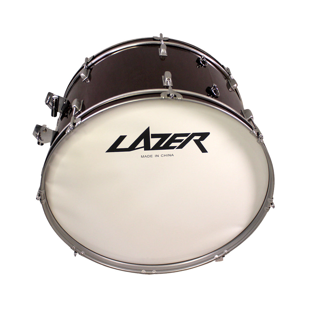 Lazer Bass Drum 24" with Harness (Blue) [BD24-HLC-BL]