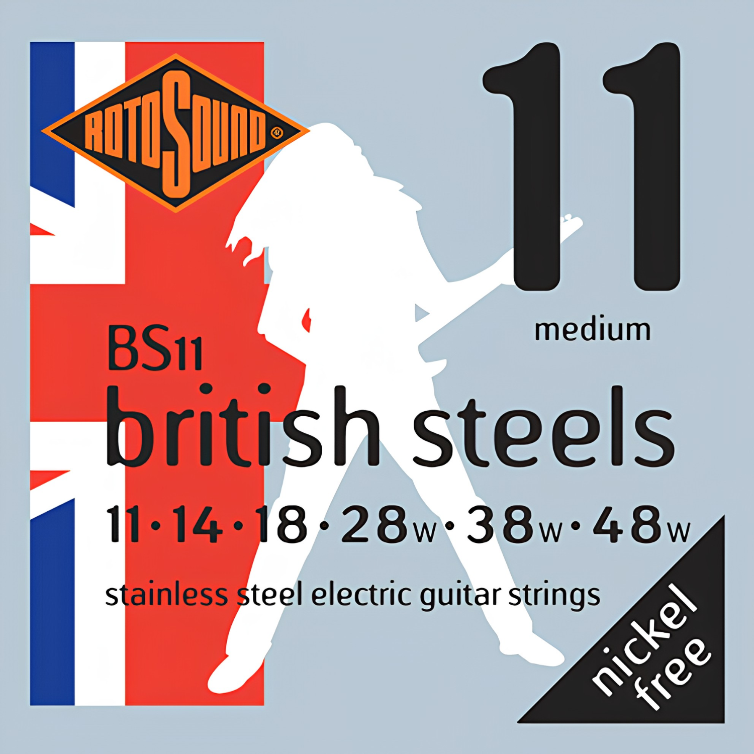 Rotosound British Steels Electric Guitar Strings
