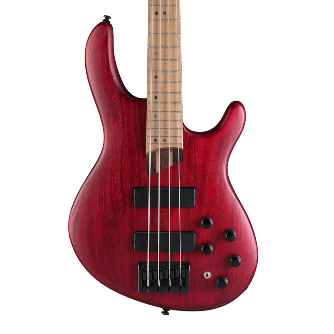 Cort B4 Plus AS RM Double Cutaway Open Pore Bass Guitar