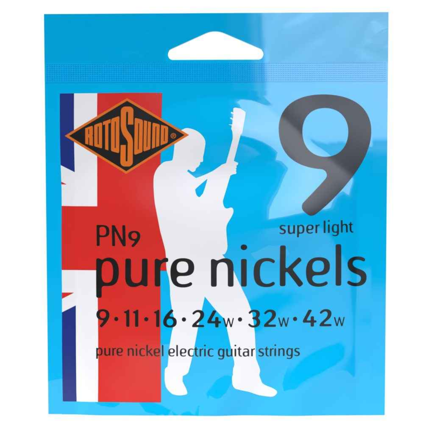 Rotosound Pure Nickels Electric Guitar Strings