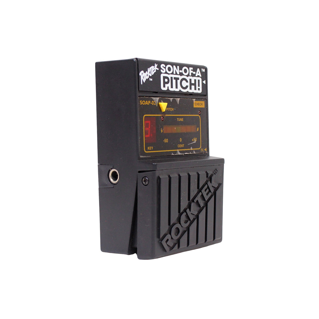 Rocktek Son-of-a-Pitch Chromatic Guitar & Bass Tuner Pedal