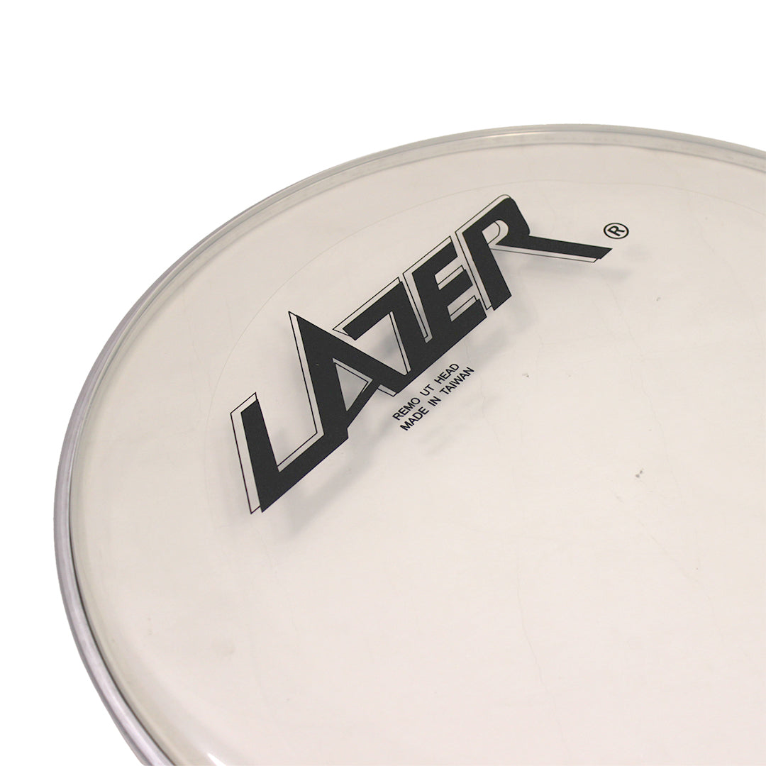 Lazer PE-100C-18 18-Inch Power Stroke Pro Bass Drumhead (Clear)