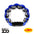 Dadi MT-2 Flower Tambourine