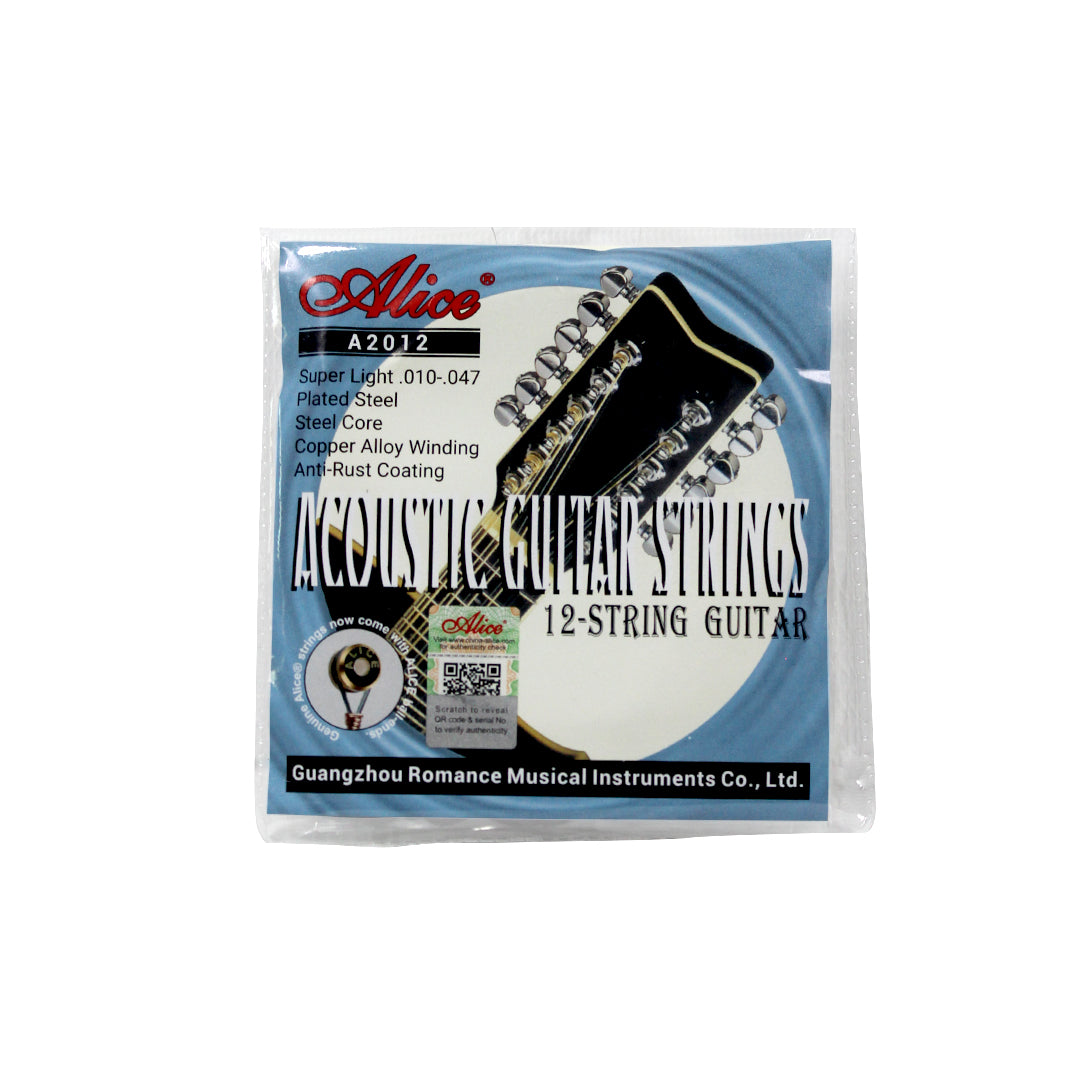Alice A2012 12-String Acoustic Guitar Strings