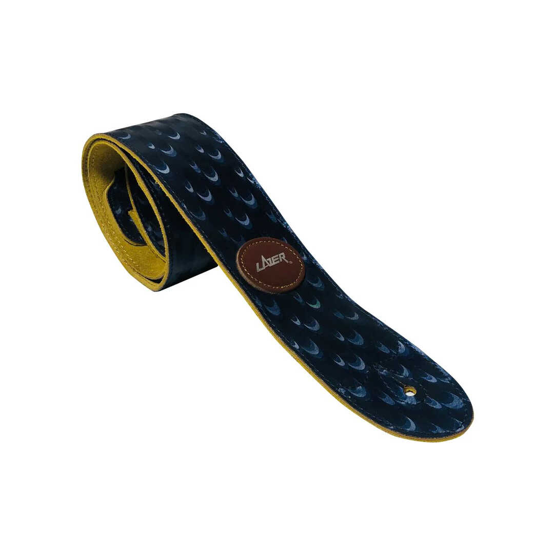 Lazer 7008 Leather Guitar Strap ( 7008B )