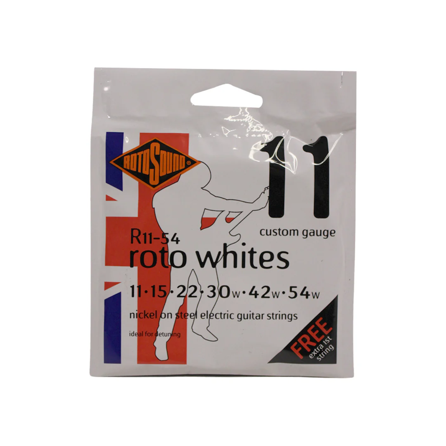 Rotosound Roto Reds & Whites Steel Electric Guitar Strings