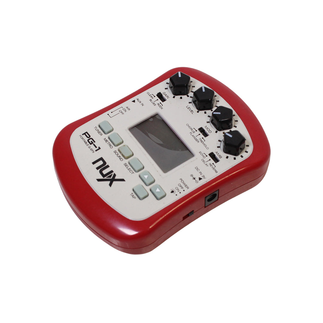NUX PG-1 Portable Guitar Effects Processor with Built-in Tuner & Metronome (Clearance)