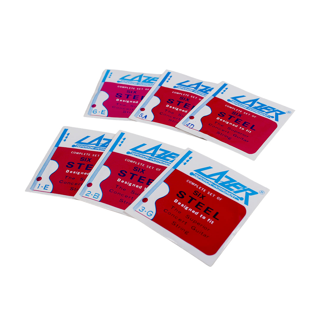 Lazer Music LG-646 Gauge 11 Acoustic Guitar Strings Set