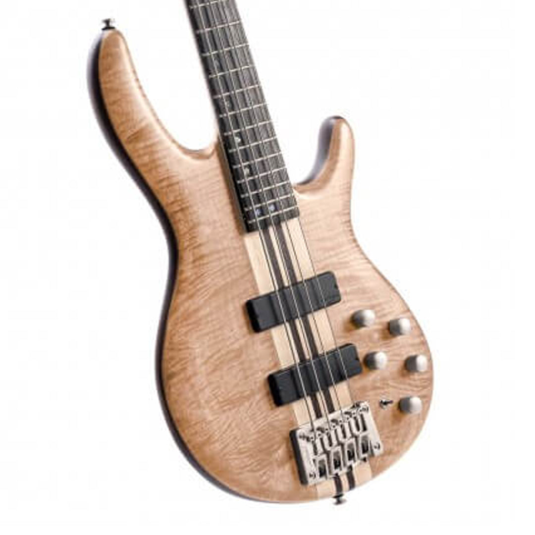 Cort A5 Plus FMMH Bass Guitar ( BROWN )
