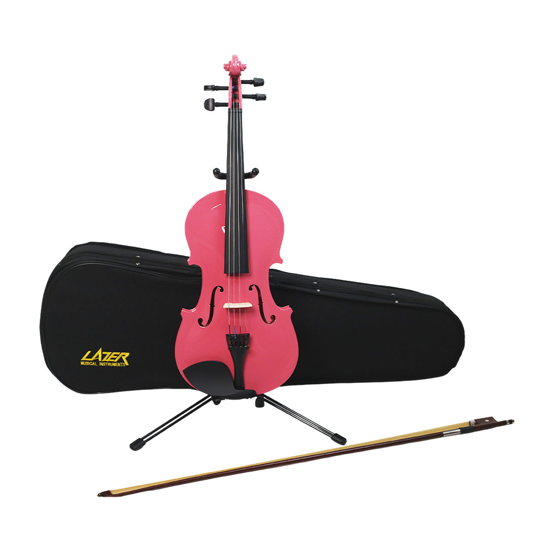 Lazer 3115FL Violin with Colored Design